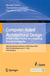 Book cover of Computer-Aided Architectural Design. INTERCONNECTIONS: Co-computing Beyond Boundaries by Michela Turrin