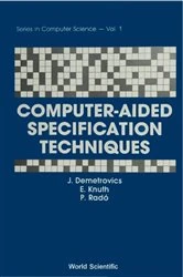 Book cover of Computer-aided Specification Techniques by Janos Demetrovics