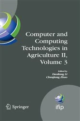 Book cover of Computer and Computing Technologies in Agriculture II, Volume 3 by Daoliang Li