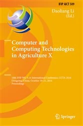 Book cover of Computer and Computing Technologies in Agriculture X by Daoliang Li