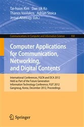 Book cover of Computer Applications for Communication, Networking, and Digital Contents by Tai-hoon Kim