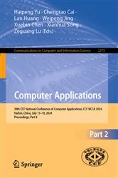Book cover of Computer Applications by Haipeng Yu