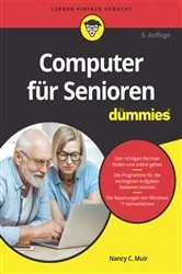 Book cover of Computer für Senioren für Dummies (5th ed.) by Nancy C. Muir
