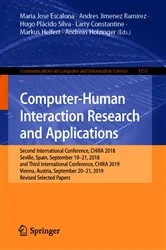 Book cover of Computer-Human Interaction Research and Applications by Maria Jose Escalona