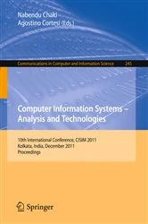 Book cover of Computer Information Systems - Analysis and Technologies by Nabendu Chaki