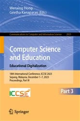Book cover of Computer Science and Education. Educational Digitalization by Wenxing Hong