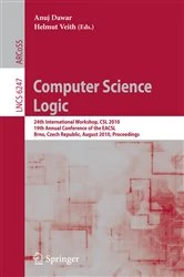 Book cover of Computer Science Logic by Anuj Dawar