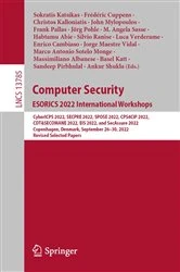 Book cover of Computer Security. ESORICS 2022 International Workshops by Sokratis Katsikas