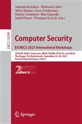 Book cover of Computer Security. ESORICS 2023 International Workshops by Sokratis Katsikas