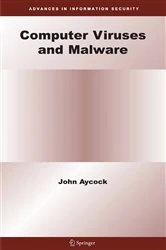 Book cover of Computer Viruses and Malware by John Aycock