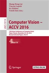 Book cover of Computer Vision – ACCV 2016 by Shang-Hong Lai