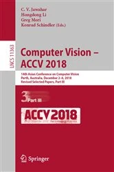 Book cover of Computer Vision – ACCV 2018 by C. V. Jawahar