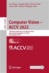 Book cover of Computer Vision – ACCV 2022 by Lei Wang