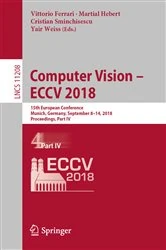 Book cover of Computer Vision – ECCV 2018 by Vittorio Ferrari