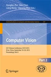 Book cover of Computer Vision by Hongbin Zha