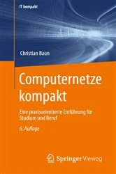 Book cover of Computernetze kompakt (6th ed.) by Christian Baun