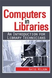 Book cover of Computers in Libraries by Katie Wilson