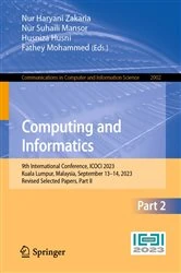 Book cover of Computing and Informatics by Nur Haryani Zakaria