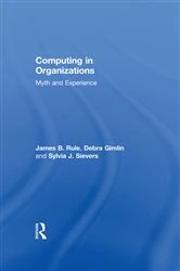 Book cover of Computing in Organizations by Debra Gimlin