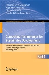 Book cover of Computing Technologies for Sustainable Development by Prasanna Devi Sivakumar