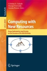 Book cover of Computing with New Resources by Cristian S. Calude
