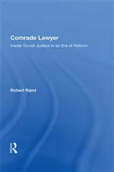 Book cover of Comrade Lawyer by Robert Rand