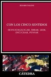 Book cover of Con los cinco sentidos by Unknown