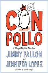 Book cover of Con Pollo by Jimmy Fallon