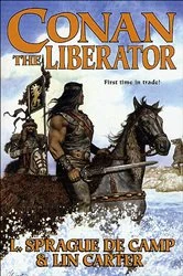 Book cover of Conan the Liberator by L. Sprague de Camp