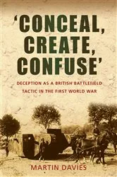 Book cover of 'Conceal, Create, Confuse' by Martin Davies