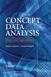 Book cover of Concept Data Analysis by Claudio Carpineto