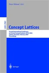 Book cover of Concept Lattices by Peter Eklund