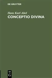 Book cover of Conceptio divina by Hans Karl Abel