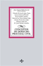 Book cover of Conceptos de Derecho procesal civil by Juan Antonio Robles Garzón