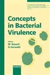 Book cover of Concepts in Bacterial Virulence by W. Russell