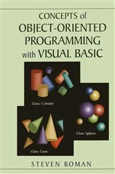 Book cover of Concepts of Object-Oriented Programming with Visual Basic by Steven Roman
