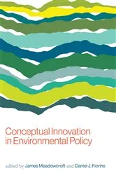 Book cover of Conceptual Innovation in Environmental Policy by James Meadowcroft