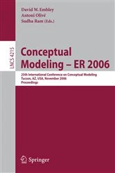 Book cover of Conceptual Modeling - ER 2006 by David W. Embley
