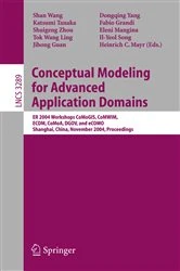 Book cover of Conceptual Modeling for Advanced Application Domains by Shan Wang