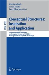 Book cover of Conceptual Structures: Inspiration and Application by Henrik Schärfe