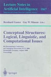 Book cover of Conceptual Structures: Logical, Linguistic, and Computational Issues by Bernhard Ganter