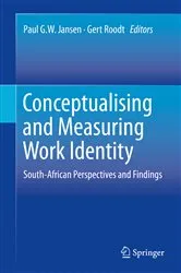 Book cover of Conceptualising and Measuring Work Identity by Paul G.W. Jansen