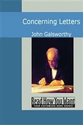Book cover of Concerning Letters by Unknown