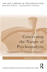 Book cover of Concerning the Nature of Psychoanalysis by Gregorio Kohon
