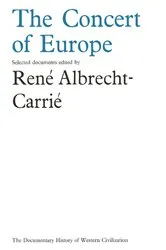 Book cover of Concert of Europe by R.Albrecht- Carrie