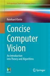 Book cover of Concise Computer Vision by Reinhard Klette