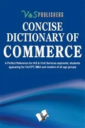 Book cover of CONCISE DICTIONARY OF COMMERCE by EDITORIAL BOARD