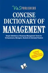 Book cover of CONCISE DICTIONARY OF MANAGEMENT by EDITORIAL BOARD