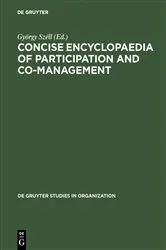 Book cover of Concise Encyclopaedia of Participation and Co-Management by György Széll