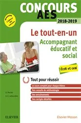 Book cover of Concours AES 2018-2019 Le Tout en un by Olivier Perche